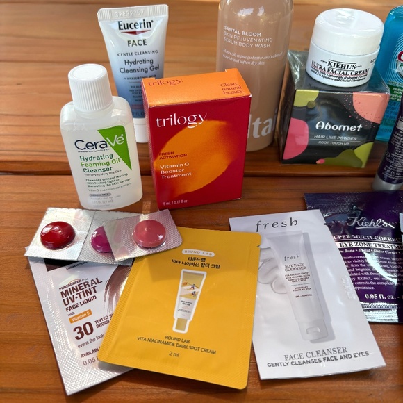 NEW Travel and Sample Size Face and Body Care, Kiehl's, Fresh, Trilogy, Salt Air - Picture 7 of 8